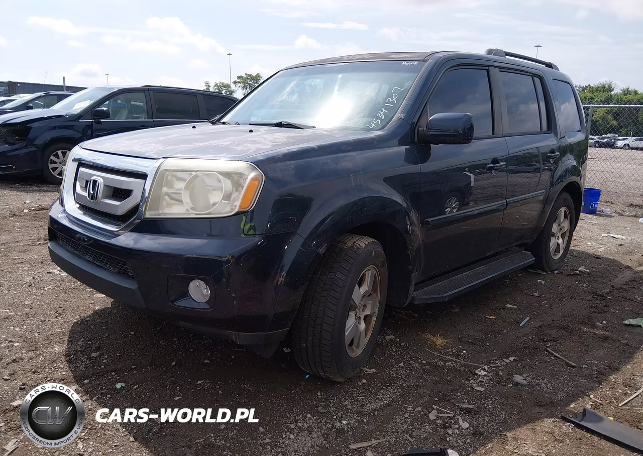 2011 Honda Pilot Ex-L VIN:5FNYF3H53BB037387 - 2
