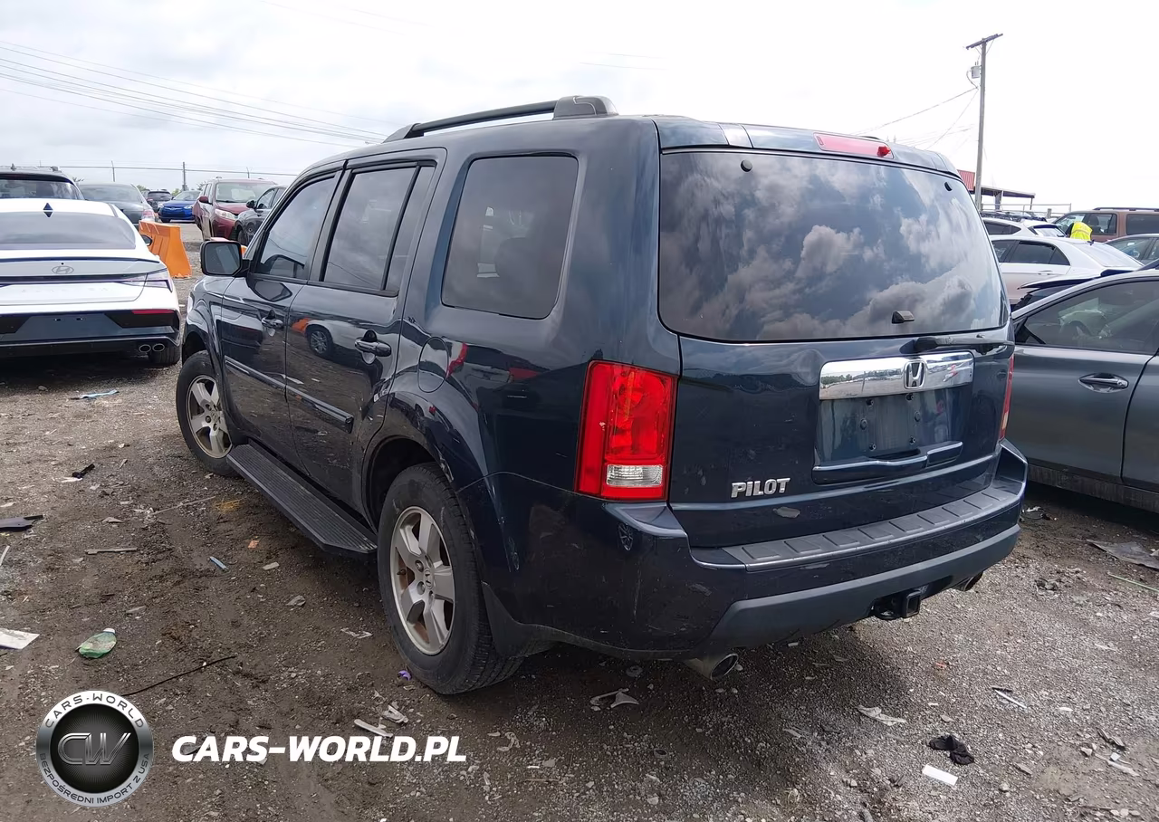 2011 Honda Pilot Ex-L VIN:5FNYF3H53BB037387 - 3