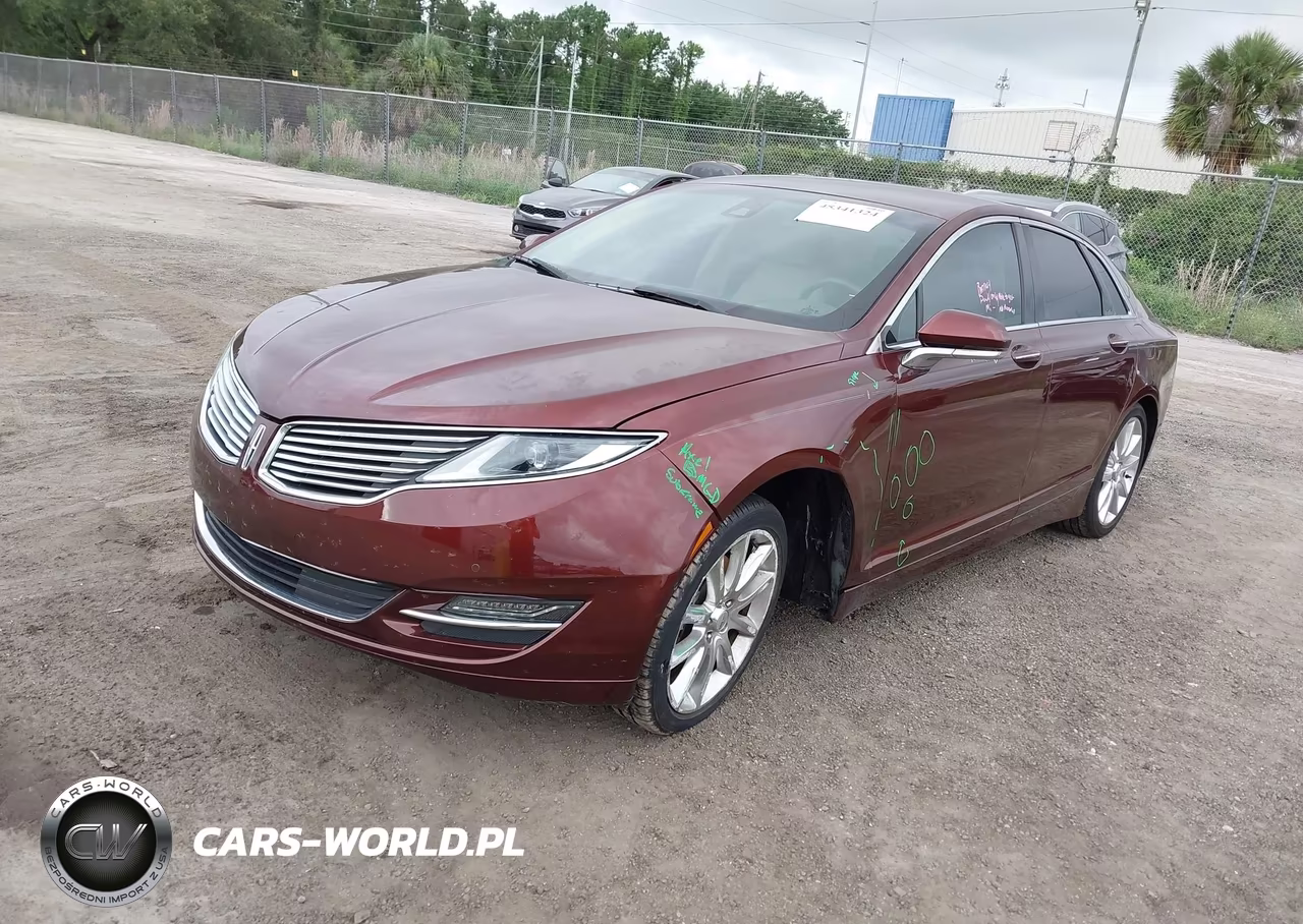 2015 Lincoln Mkz VIN:3LN6L2G94FR619240 - 2