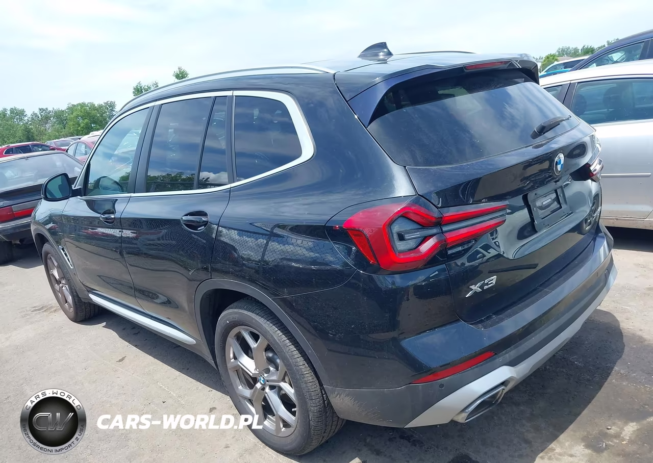2022 BMW X3 xDrive30I VIN:5UX53DP09N9L94920 - 3