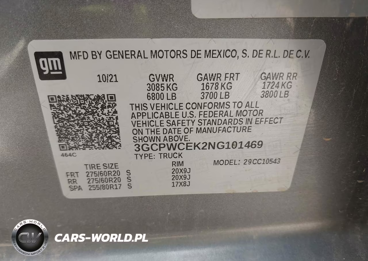 2022 Chevrolet Silverado 1500 Ltd 2Wd Short Bed Lt VIN:3GCPWCEK2NG101469 - 9