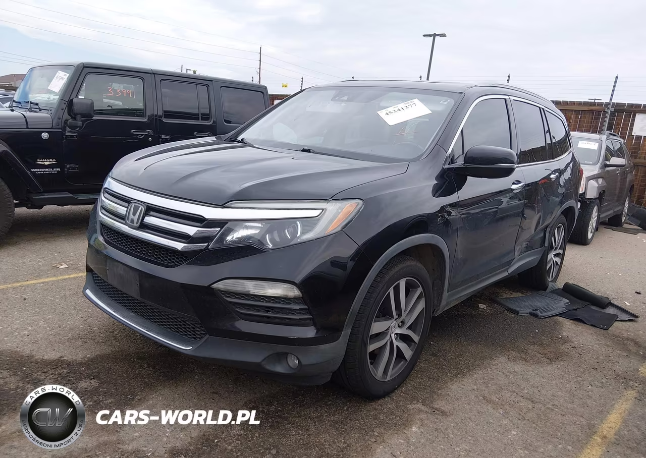 2016 Honda Pilot Elite VIN:5FNYF6H08GB060497 - 2