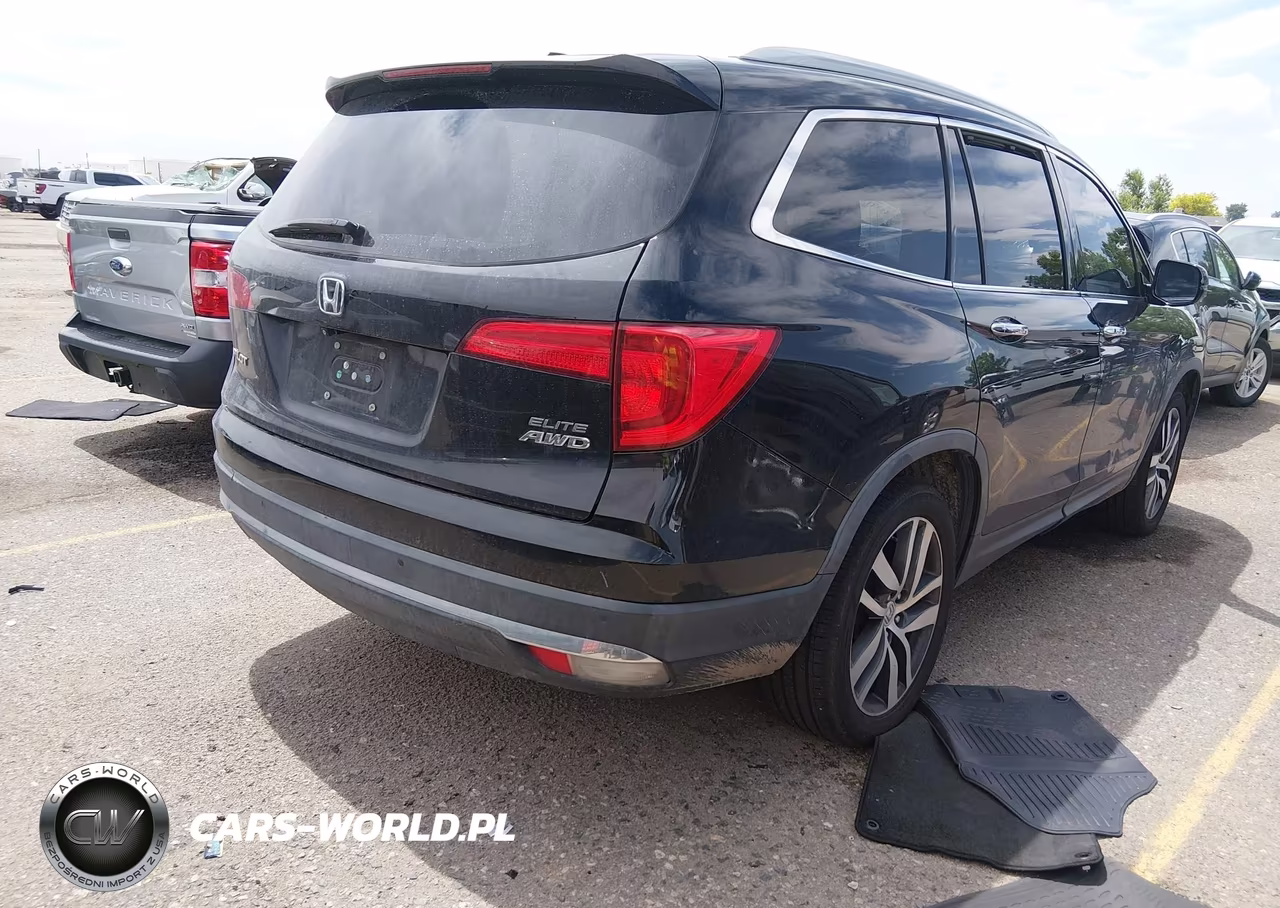 2016 Honda Pilot Elite VIN:5FNYF6H08GB060497 - 4