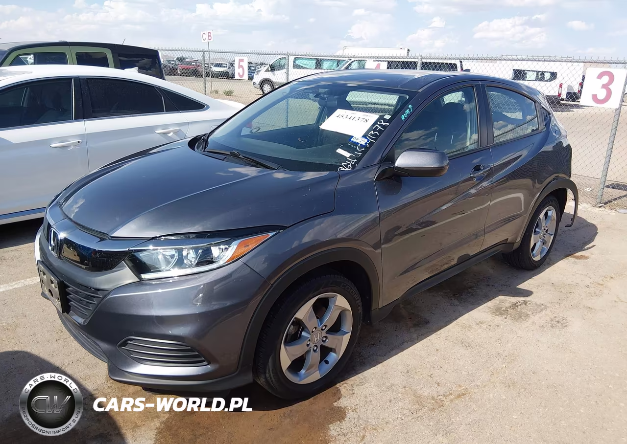 2021 Honda Hr-V 2Wd Lx VIN:3CZRU5H35MM724609 - 2