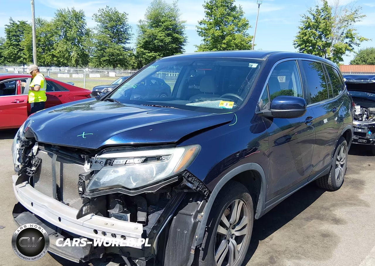 2017 Honda Pilot Ex VIN:5FNYF6H35HB082842 - 2