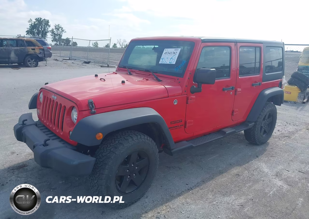 2017 Jeep Wrangler Unlimited Sport 4X4 VIN:1C4BJWDGXHL661609 - 2