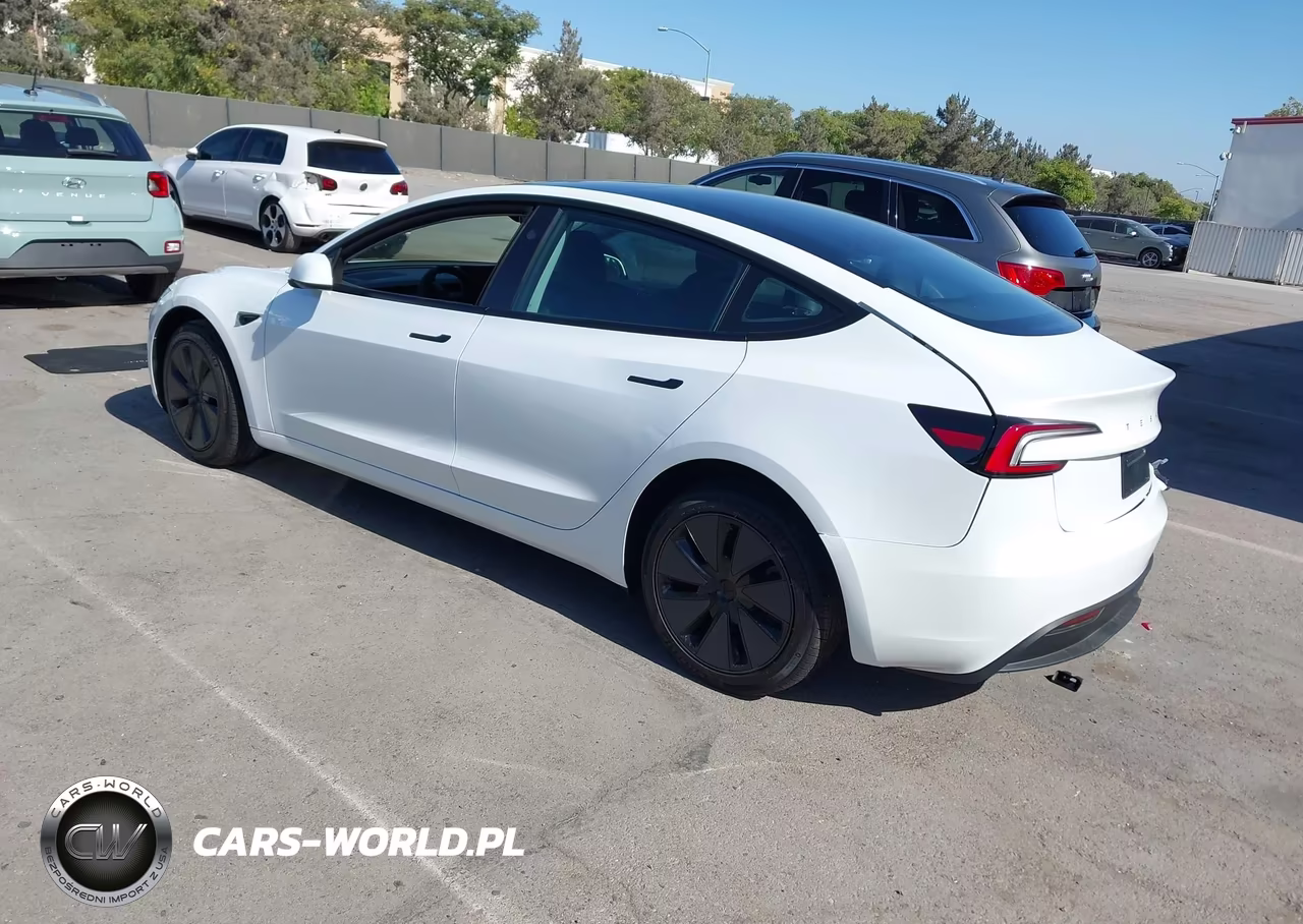 2026 Tesla Model 3 Premium Rear-Wheel Drive-Rear-Wheel Drive VIN:5YJ3E1EA3TF192512 - 3