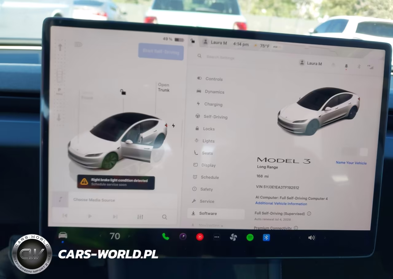 2026 Tesla Model 3 Premium Rear-Wheel Drive-Rear-Wheel Drive VIN:5YJ3E1EA3TF192512 - 7