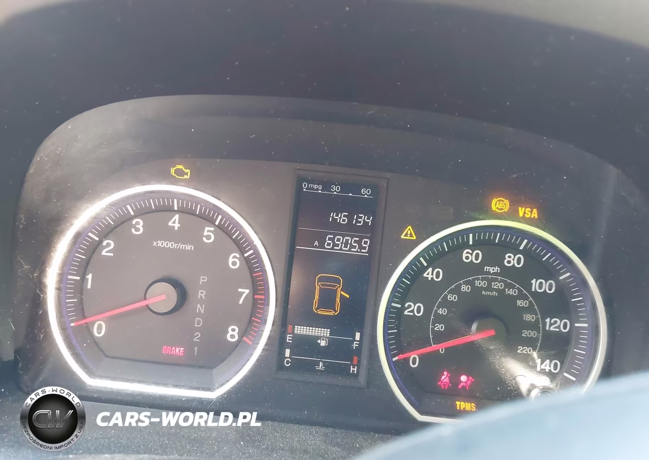 2009 Honda Cr-V Ex-L VIN:5J6RE48709L065552 - 7