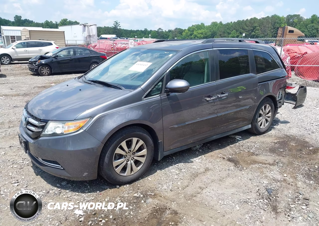 2014 Honda Odyssey Ex-L VIN:5FNRL5H62EB007027 - 2