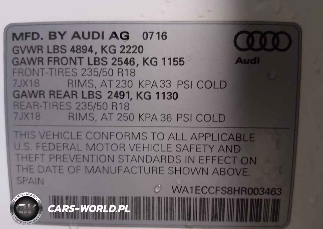 2017 Audi Q3 2.0T Premium VIN:WA1ECCFS8HR003463 - 9