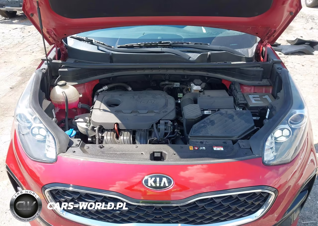 2021 Kia Sportage Lx VIN:KNDPM3ACXM7881574 - 10