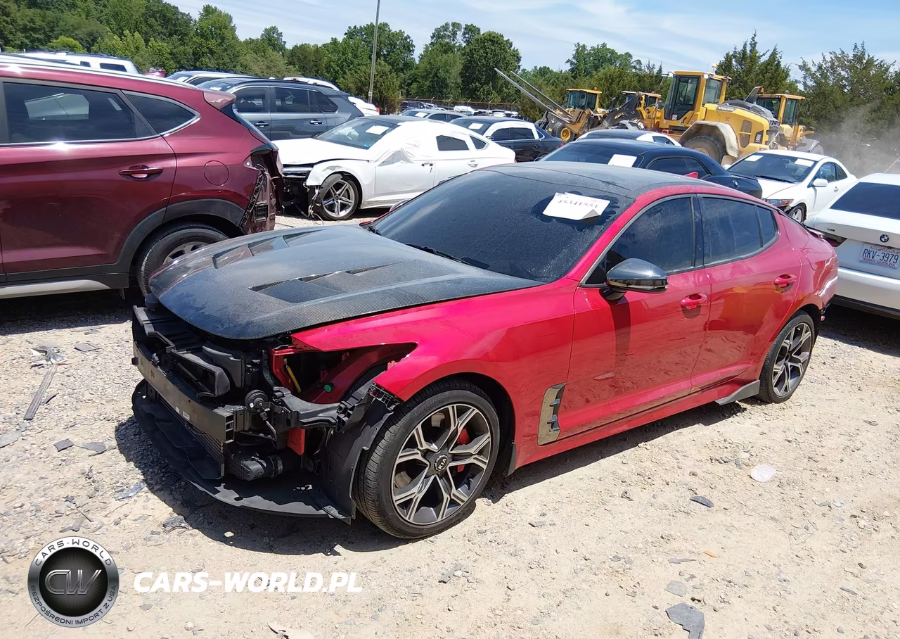 2018 Kia Stinger Gt2 VIN:KNAE55LC1J6015919 - 2