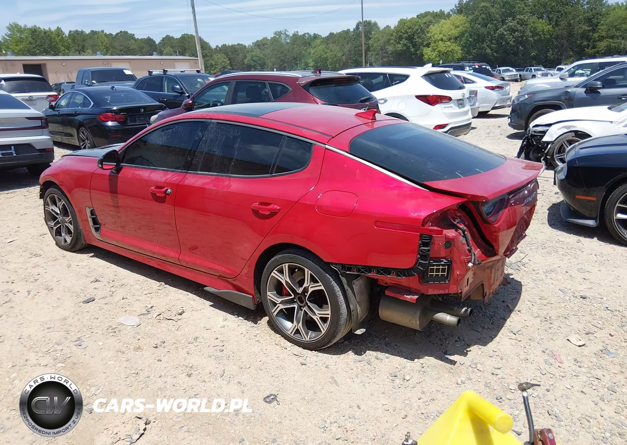 2018 Kia Stinger Gt2 VIN:KNAE55LC1J6015919 - 3