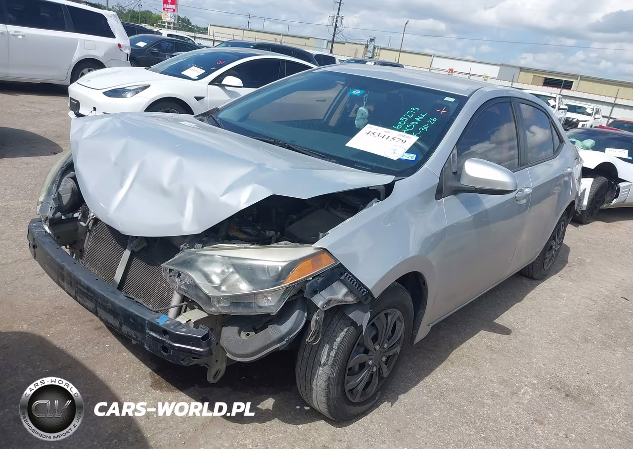 2015 Toyota Corolla L VIN:5YFBURHE3FP325614 - 2