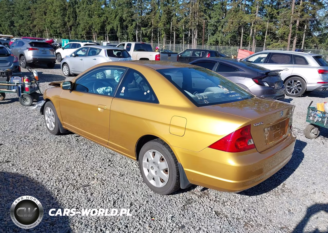 2001 Honda Civic Ex VIN:1HGEM22901L004844 - 3
