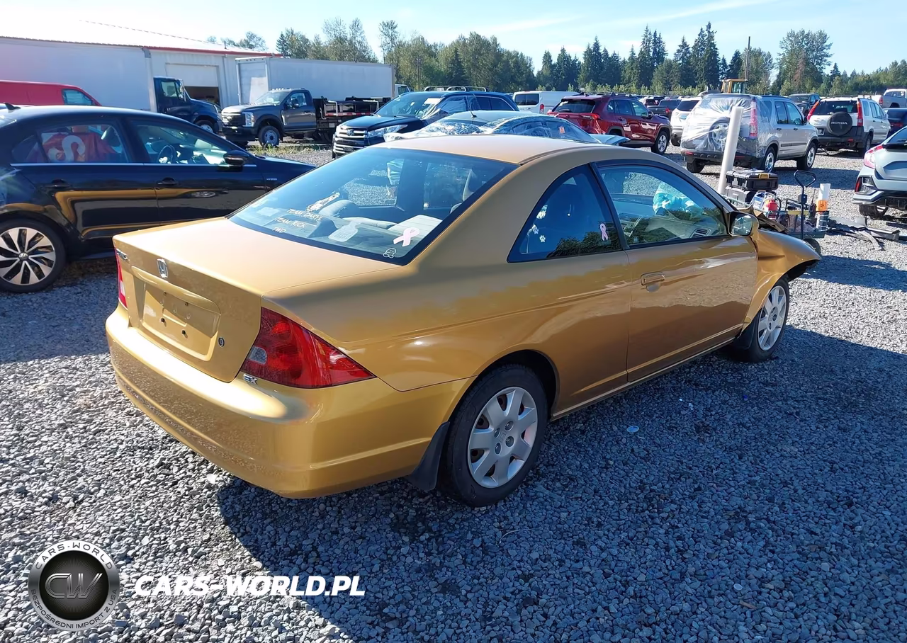 2001 Honda Civic Ex VIN:1HGEM22901L004844 - 4