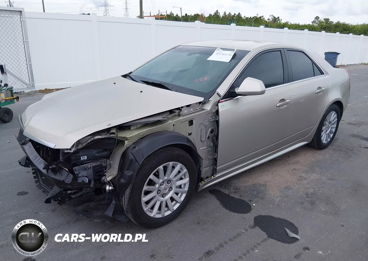 2013 Cadillac Cts Luxury VIN:1G6DE5E54D0166986 - 2