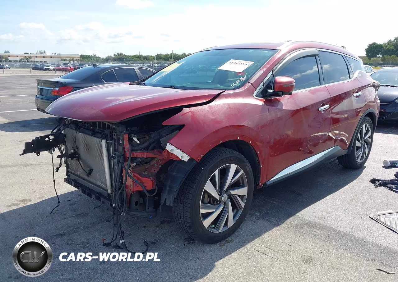 2017 Nissan Murano Platinum VIN:5N1AZ2MH1HN191038 - 2