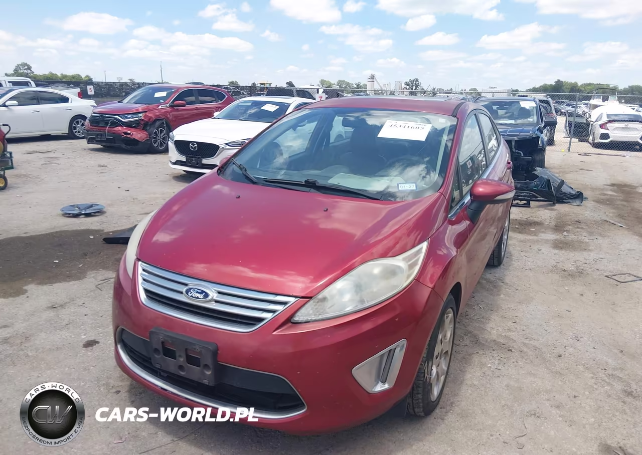 2013 Ford Fiesta Titanium VIN:3FADP4CJ8DM194133 - 2