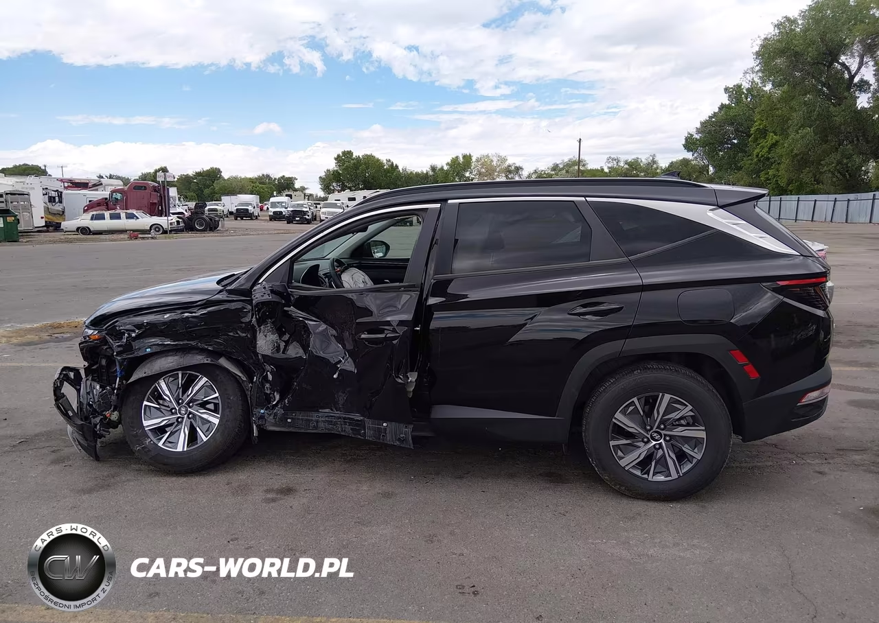 2022 Hyundai Tucson Hybrid Blue VIN:KM8JBCA13NU024280 - 14