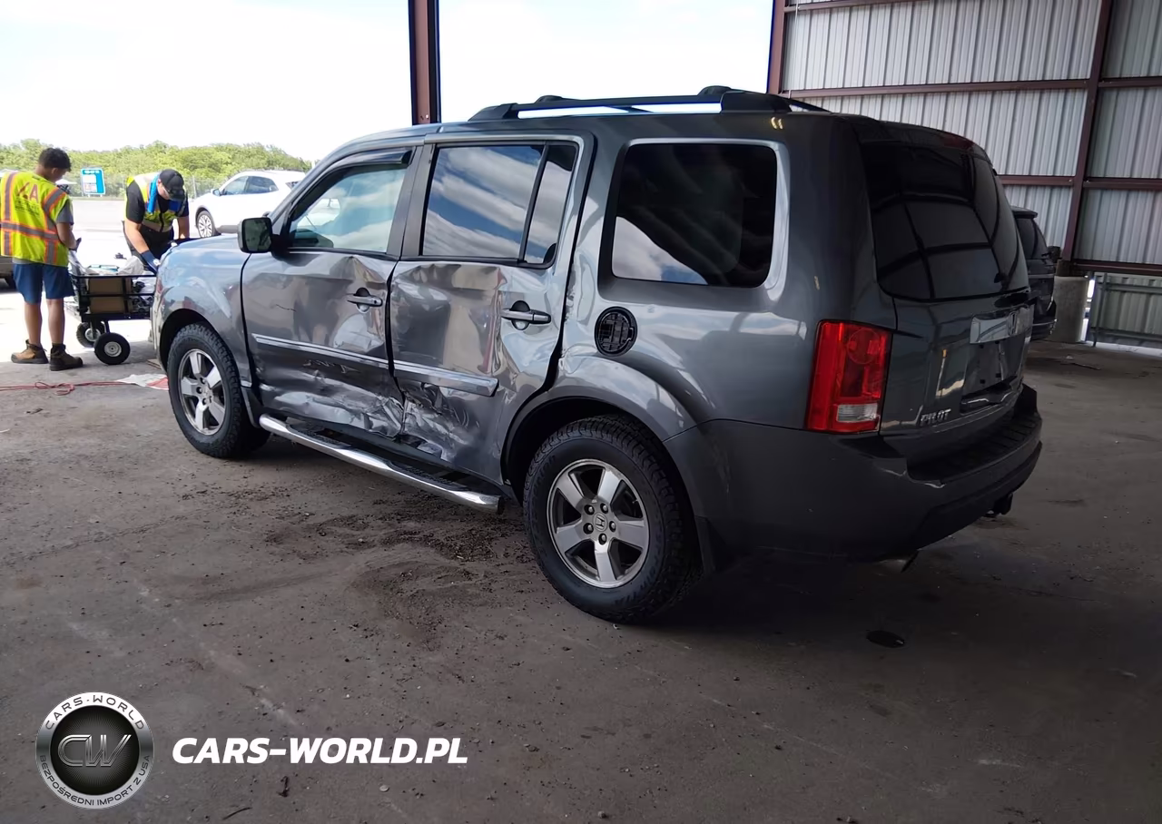 2010 Honda Pilot Ex-L VIN:5FNYF4H60AB032631 - 3