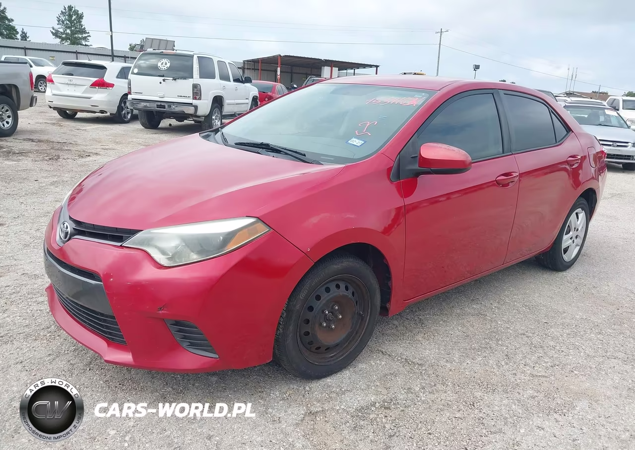 2016 Toyota Corolla Le VIN:2T1BURHEXGC593447 - 2
