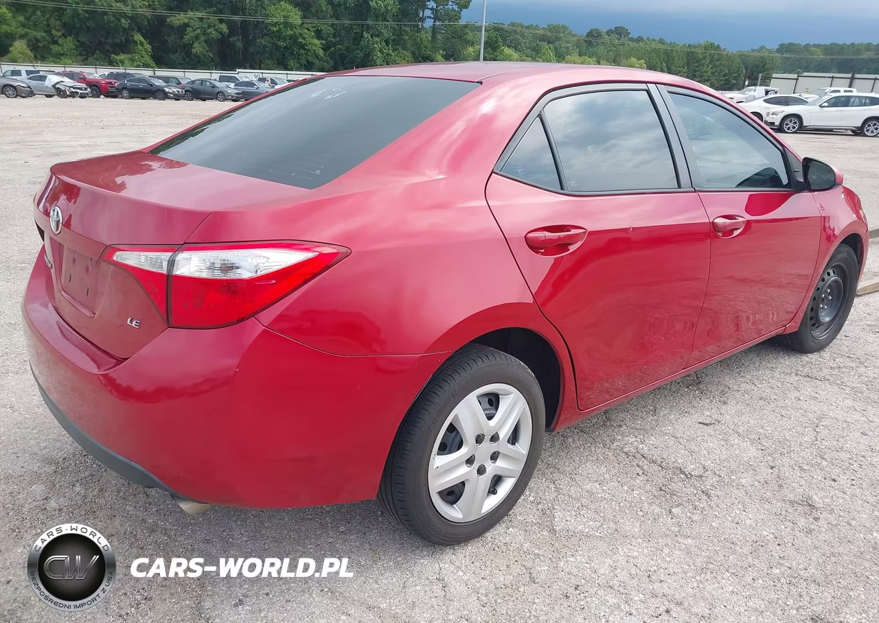 2016 Toyota Corolla Le VIN:2T1BURHEXGC593447 - 4