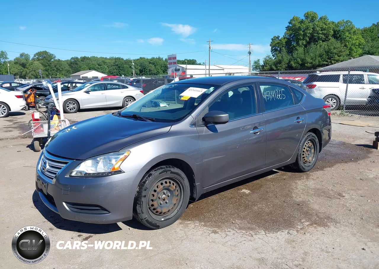 2015 Nissan Sentra Sv VIN:3N1AB7AP0FL692066 - 2