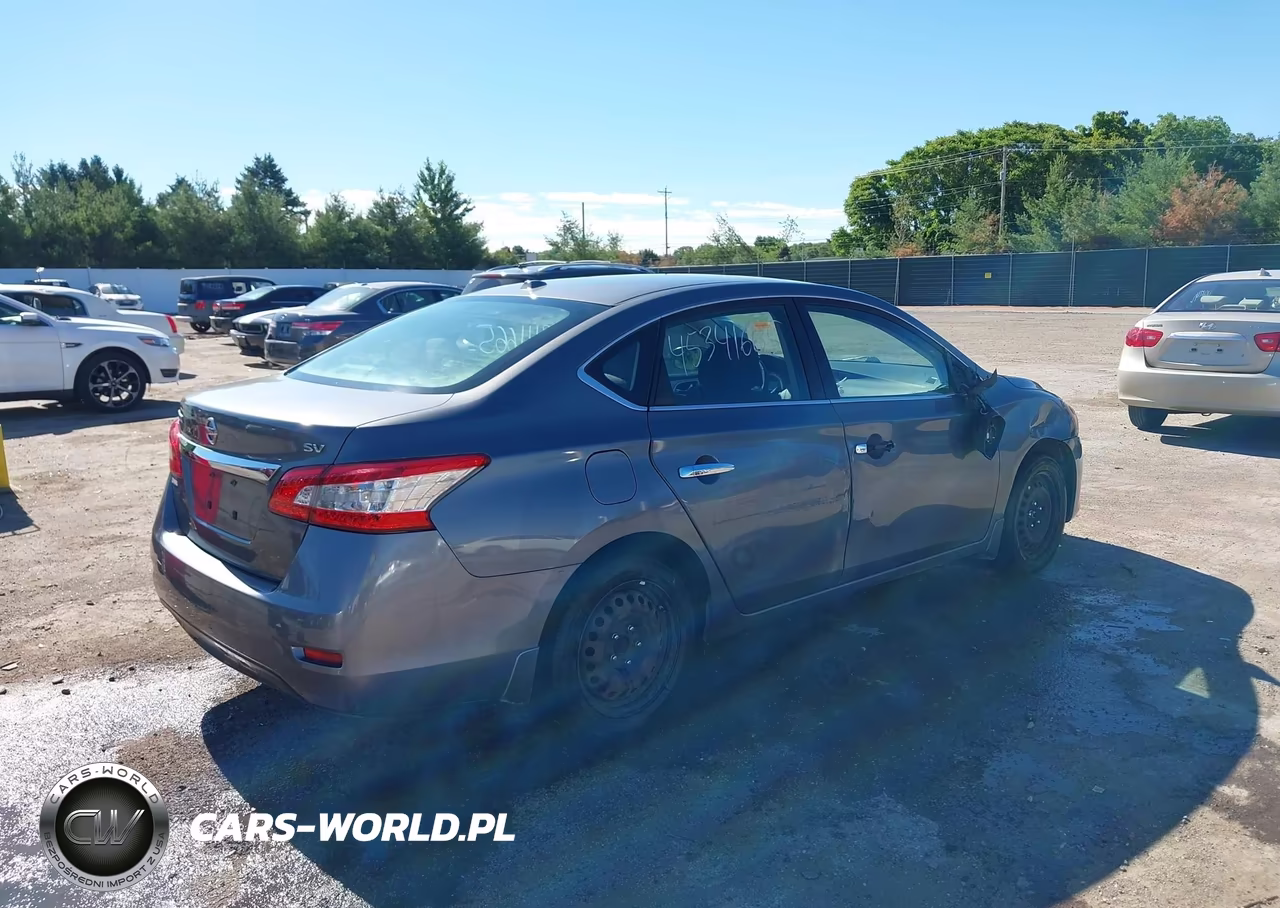 2015 Nissan Sentra Sv VIN:3N1AB7AP0FL692066 - 4