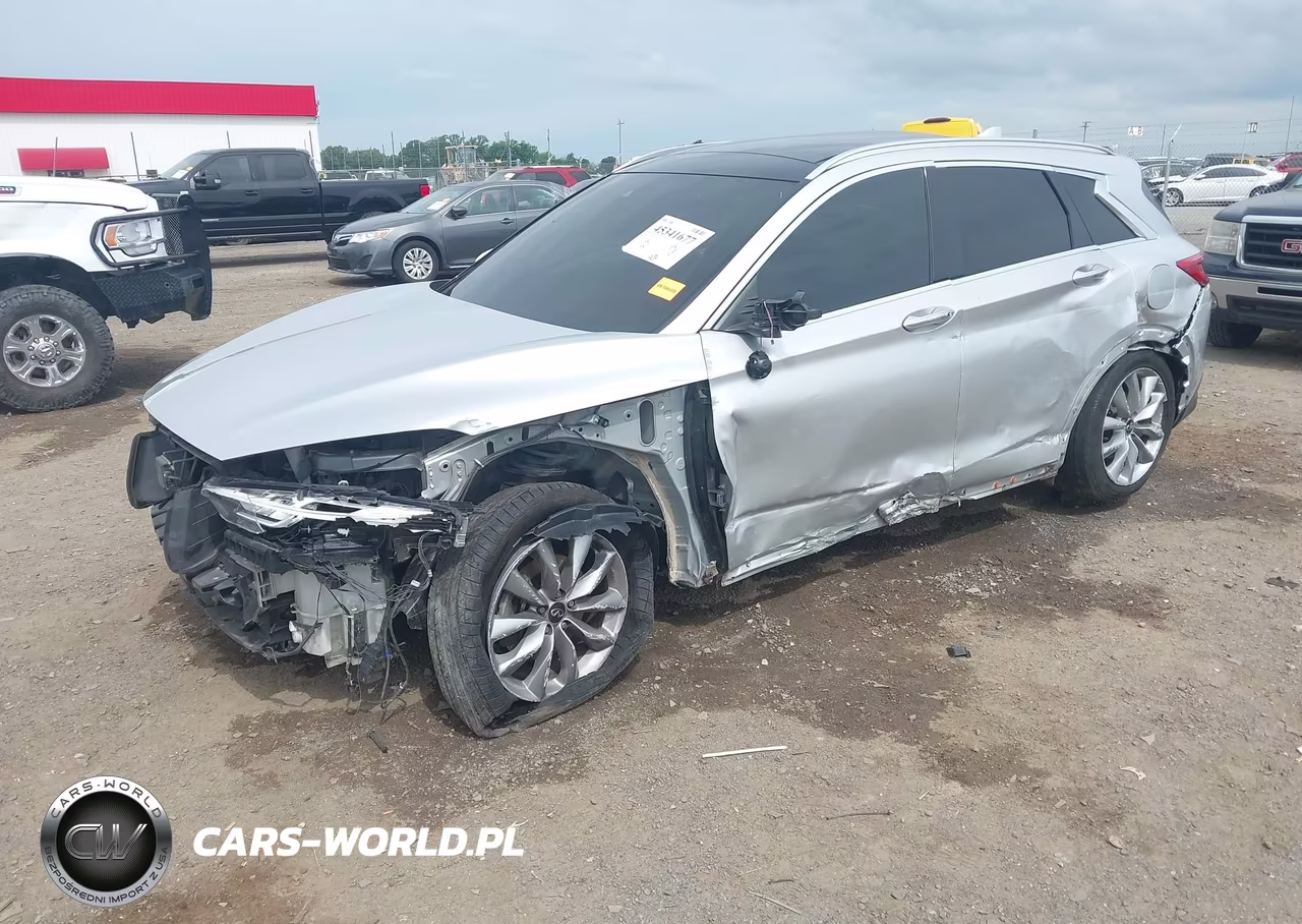2020 Infiniti Qx50 Luxe VIN:3PCAJ5M15LF121047 - 2