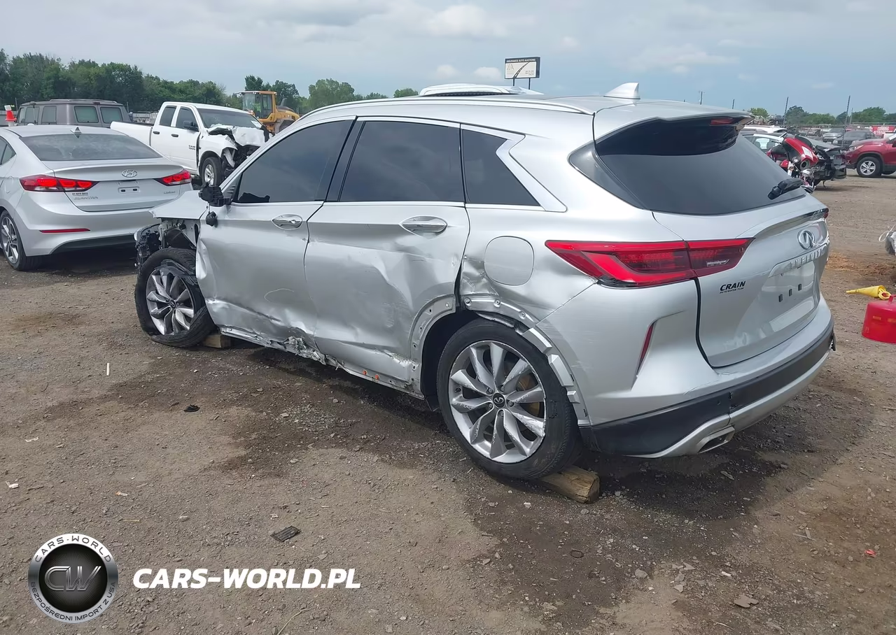 2020 Infiniti Qx50 Luxe VIN:3PCAJ5M15LF121047 - 3