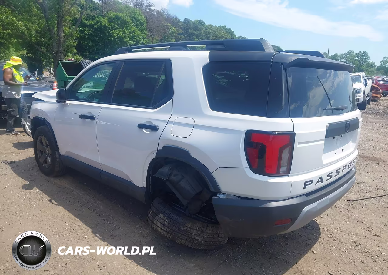2026 Honda Passport Awd Rtl-Awd Rtl Blackout-Awd Rtl Towing VIN:5FNYF9H33TB049221 - 3
