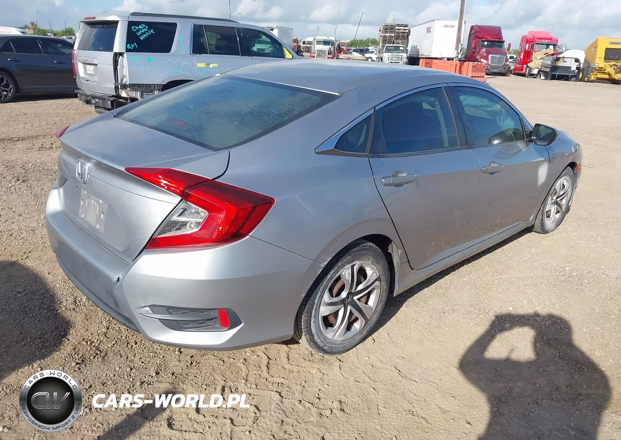 2016 Honda Civic Lx VIN:19XFC2F53GE048917 - 4