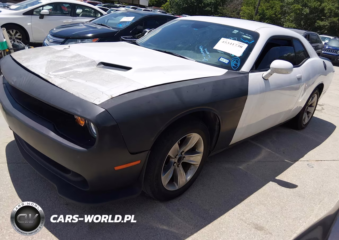 2016 Dodge Challenger Sxt VIN:2C3CDZAG8GH184003 - 2