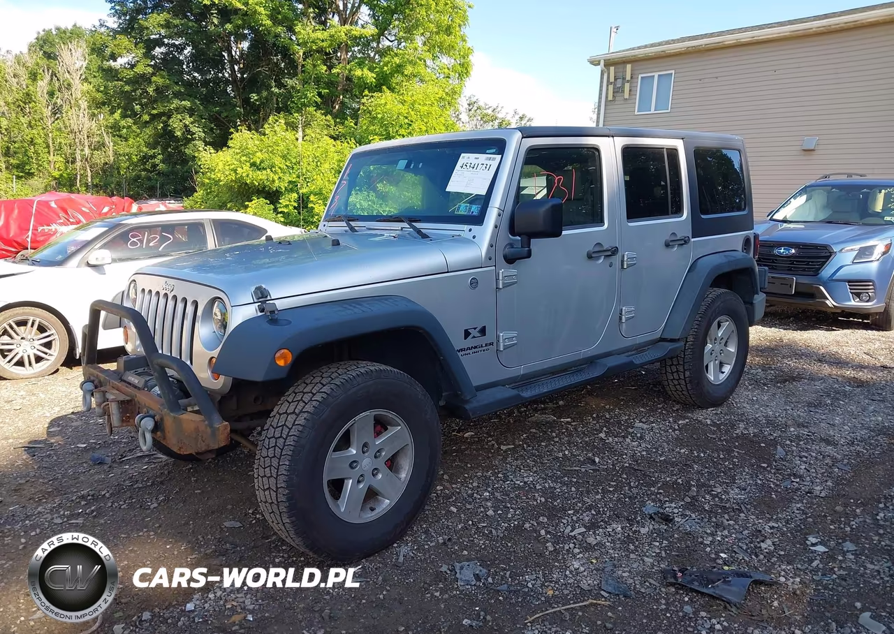 2008 Jeep Wrangler Unlimited X VIN:1J4GA39198L617782 - 2