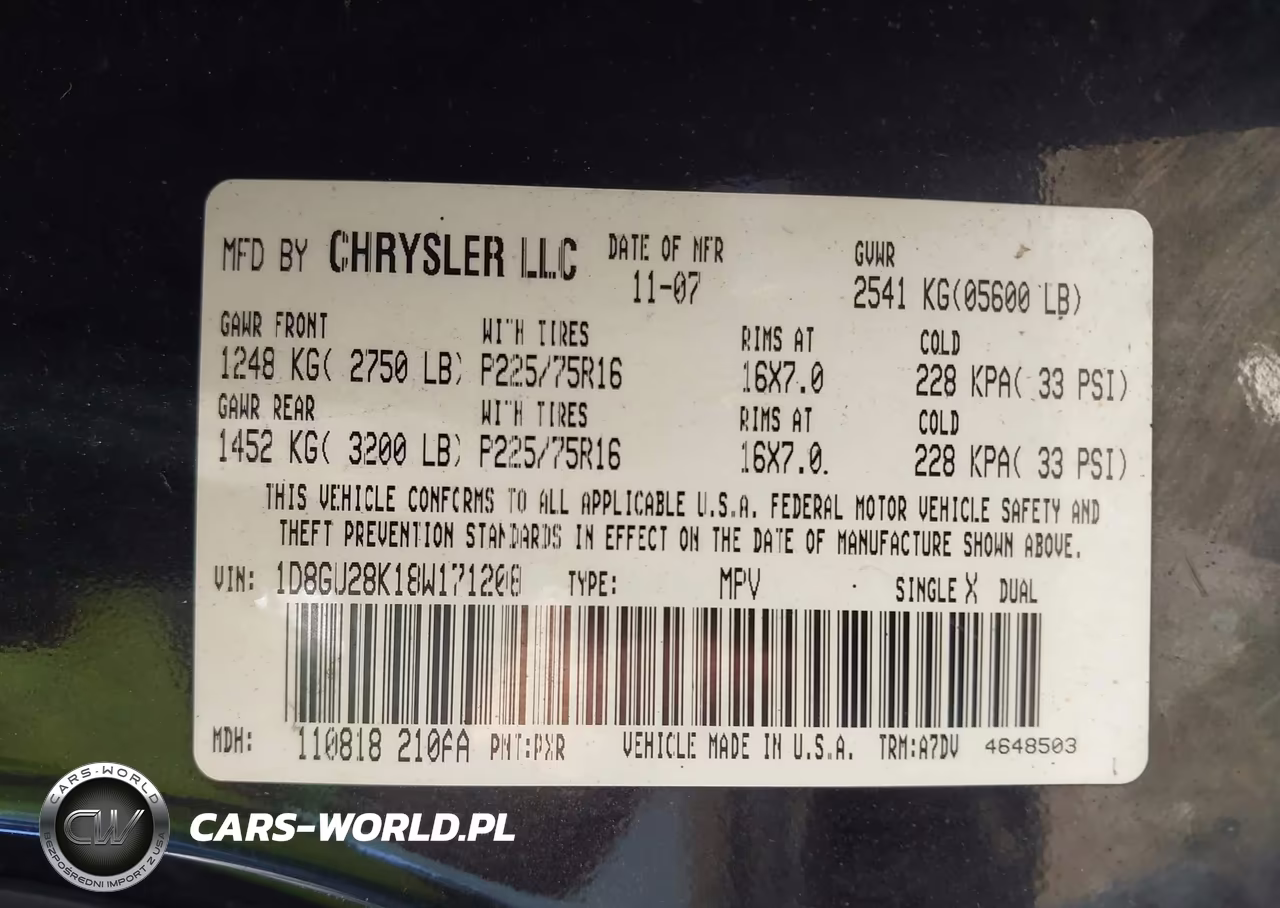 2008 Dodge Nitro Sxt VIN:1D8GU28K18W171208 - 9