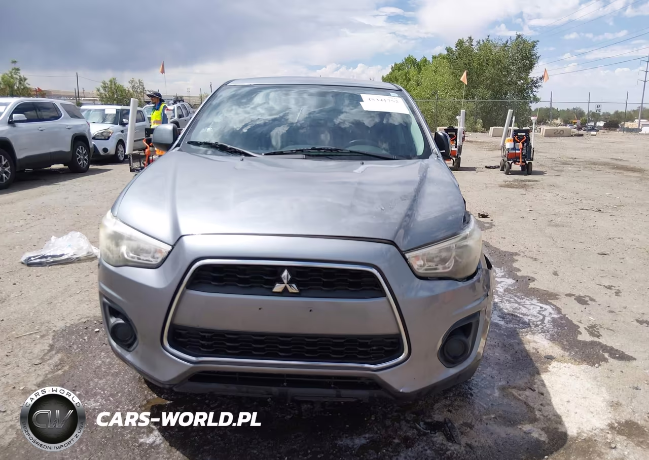 2015 Mitsubishi Outlander Sport Es VIN:4A4AR3AU7FE047592 - 12