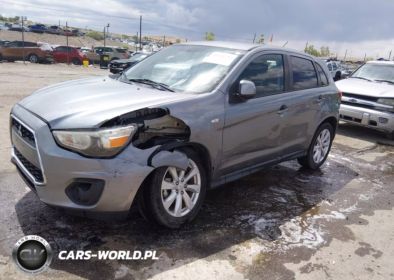 2015 Mitsubishi Outlander Sport Es VIN:4A4AR3AU7FE047592 - 2