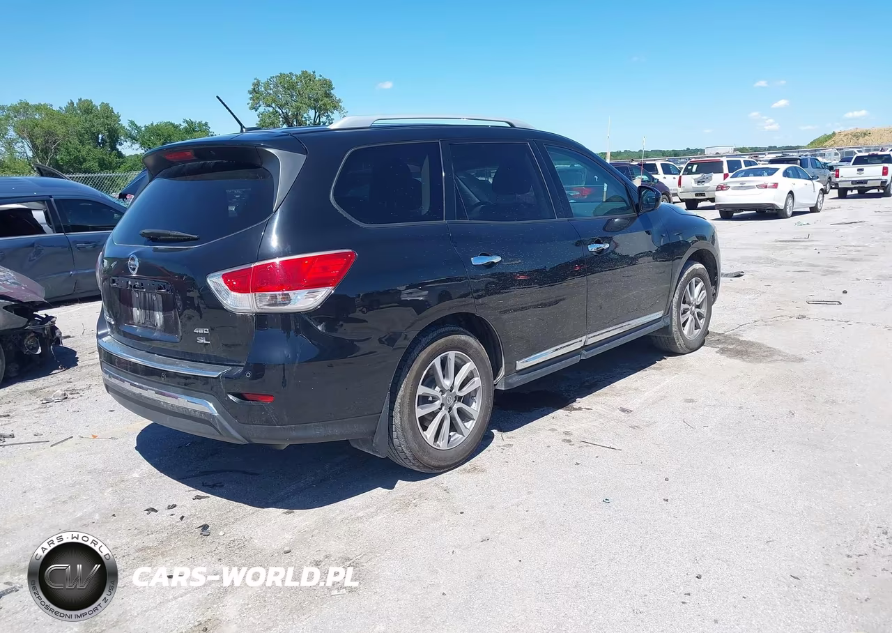 2015 Nissan Pathfinder Sl VIN:5N1AR2MM3FC707857 - 4