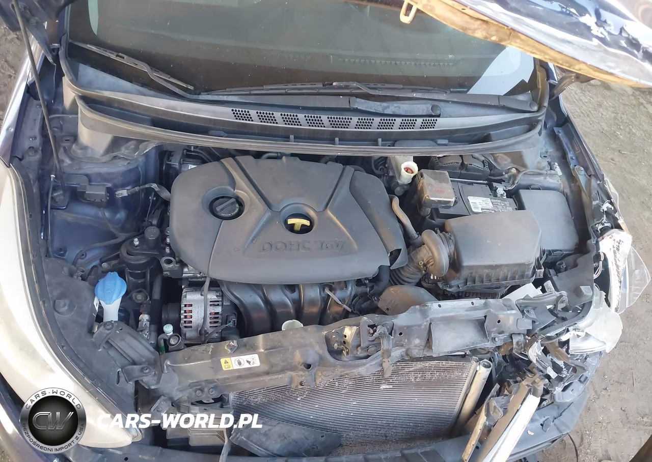 2014 Hyundai Elantra Se VIN:5NPDH4AE0EH529535 - 10