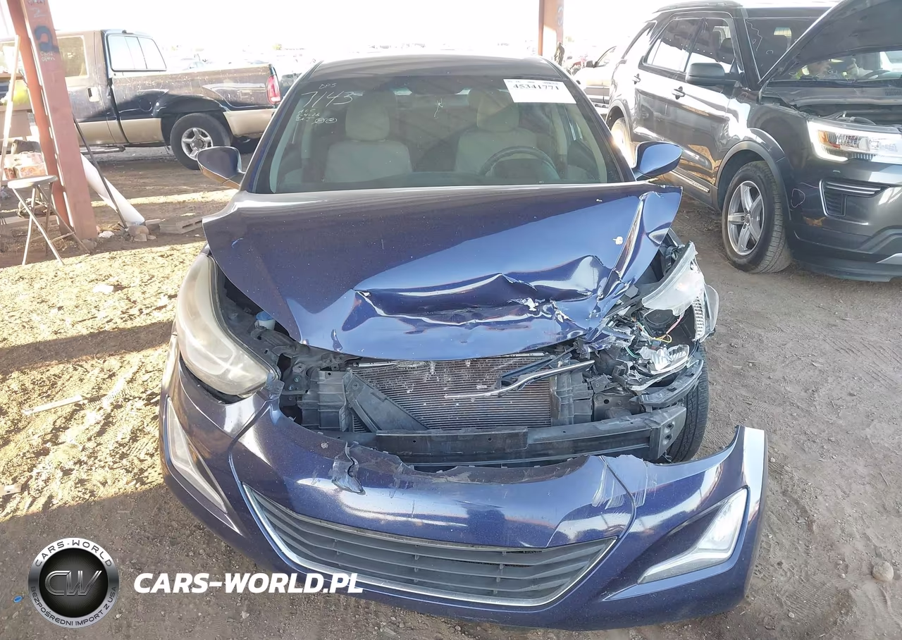 2014 Hyundai Elantra Se VIN:5NPDH4AE0EH529535 - 11