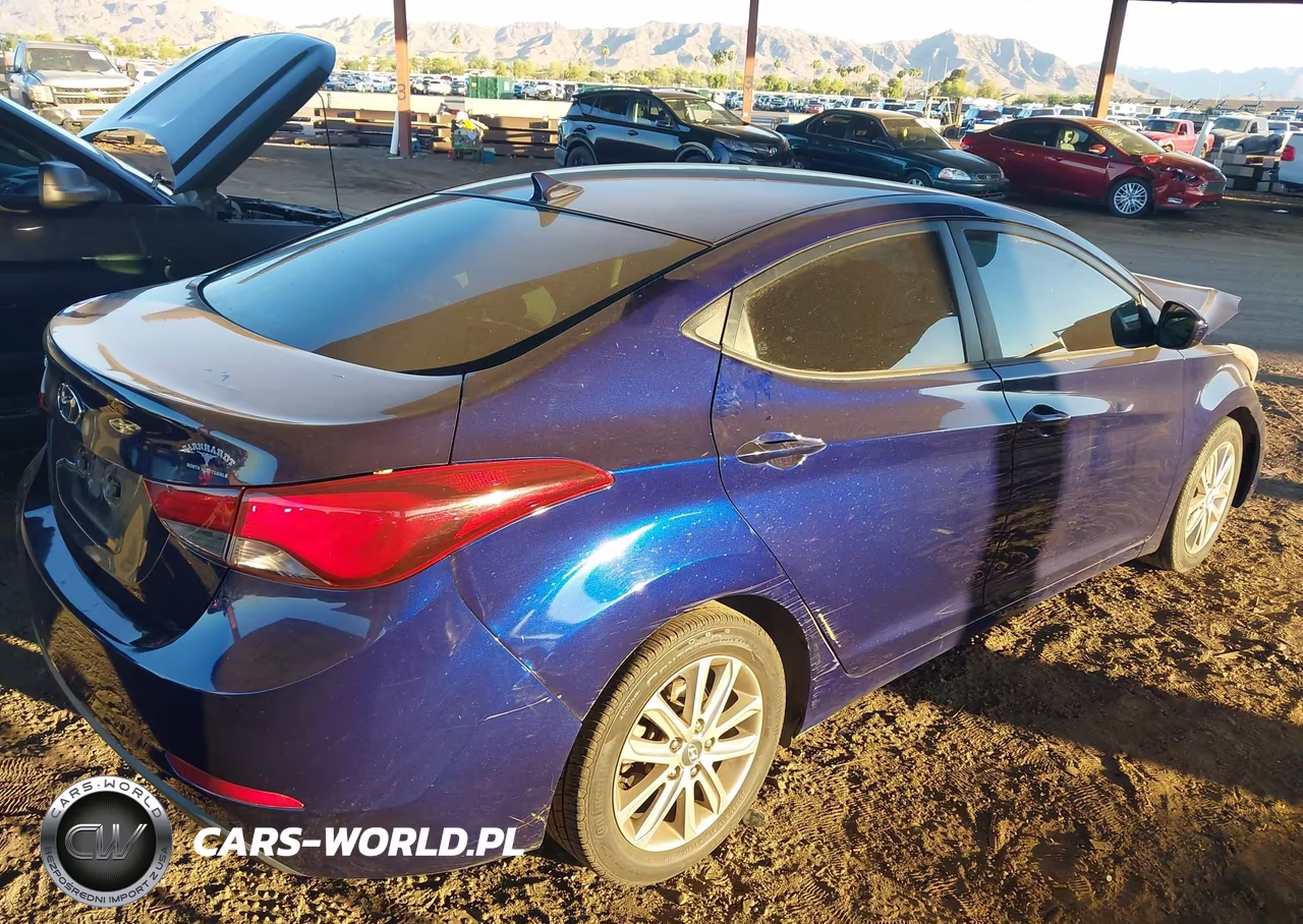 2014 Hyundai Elantra Se VIN:5NPDH4AE0EH529535 - 4