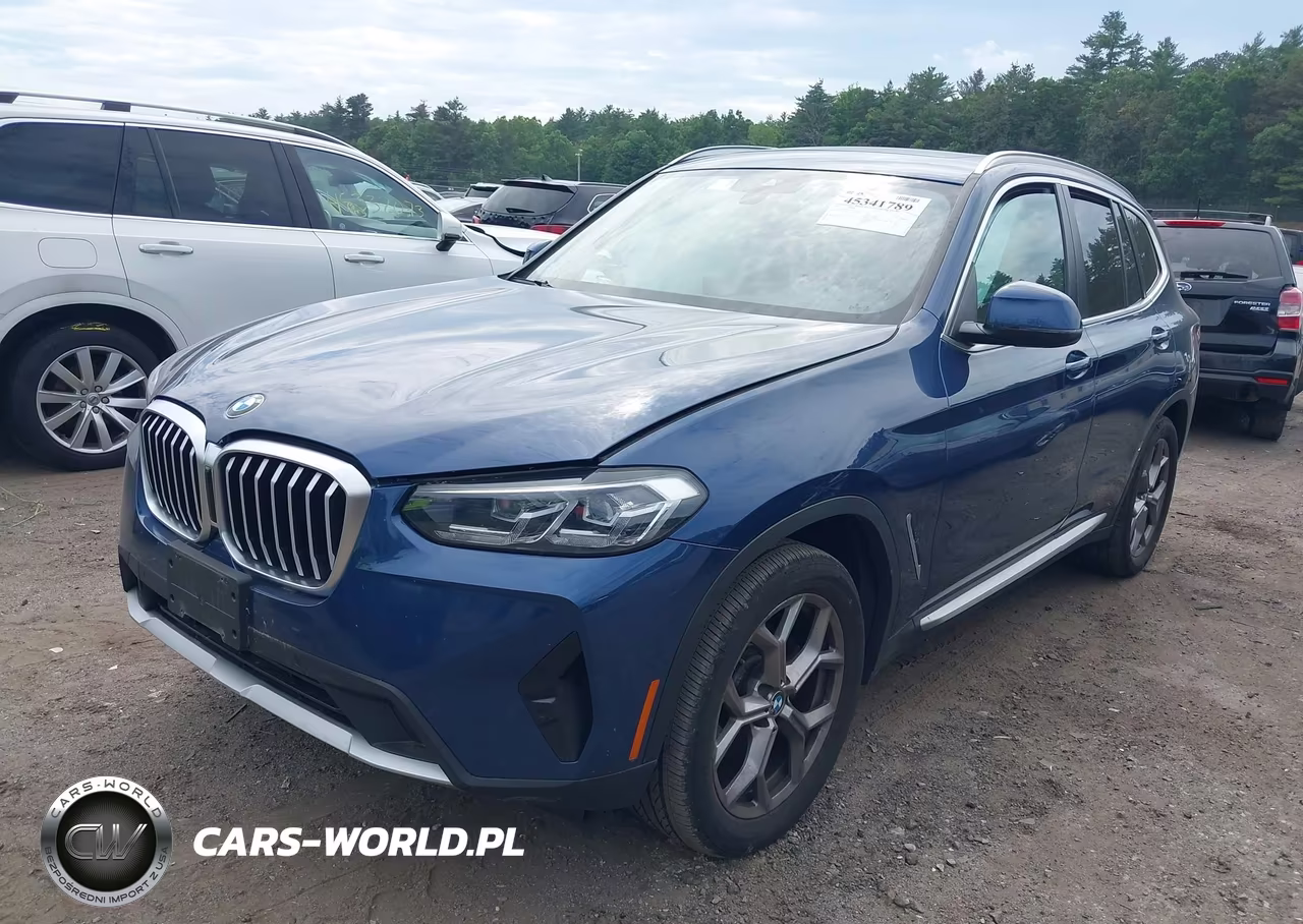 2022 BMW X3 xDrive30I VIN:5UX53DP08N9N13556 - 2