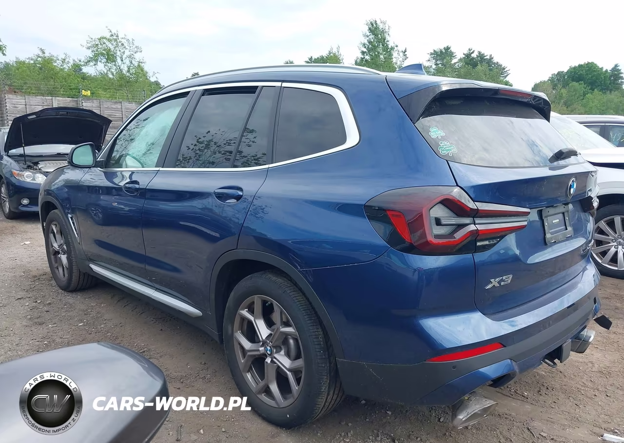 2022 BMW X3 xDrive30I VIN:5UX53DP08N9N13556 - 3