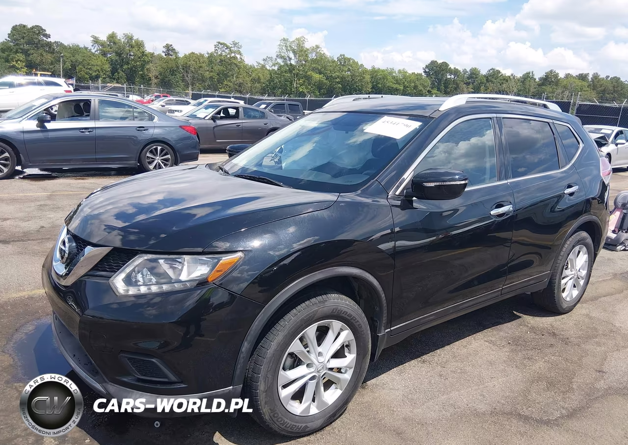 2016 Nissan Rogue Sv VIN:KNMAT2MT8GP730557 - 2