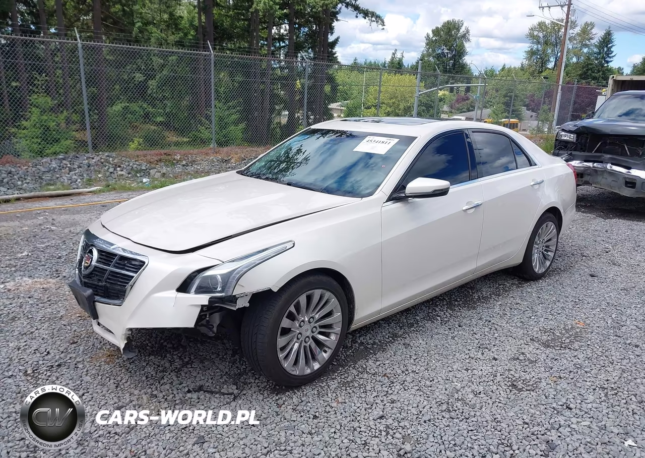 2014 Cadillac Cts Luxury VIN:1G6AX5SX7E0184421 - 2