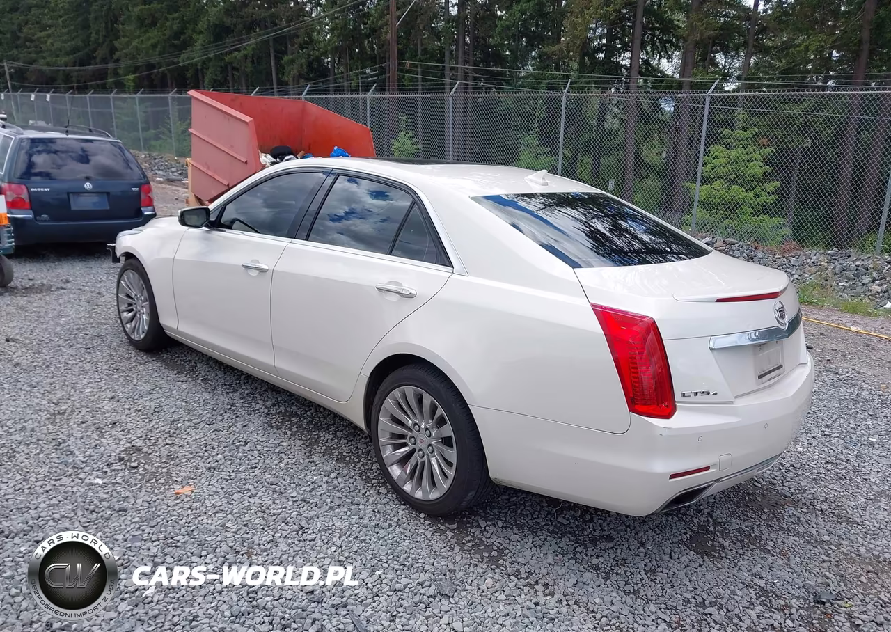 2014 Cadillac Cts Luxury VIN:1G6AX5SX7E0184421 - 3