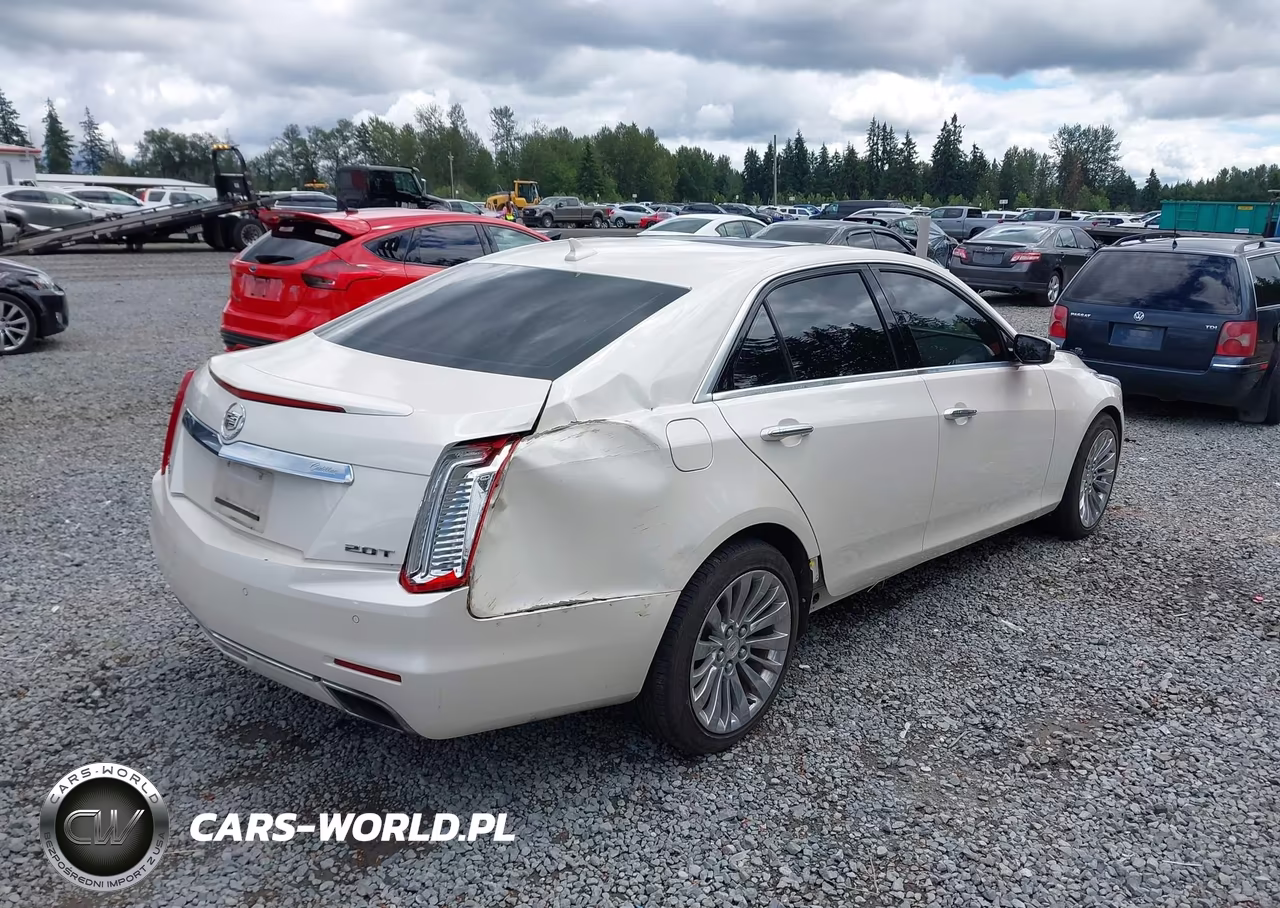 2014 Cadillac Cts Luxury VIN:1G6AX5SX7E0184421 - 4