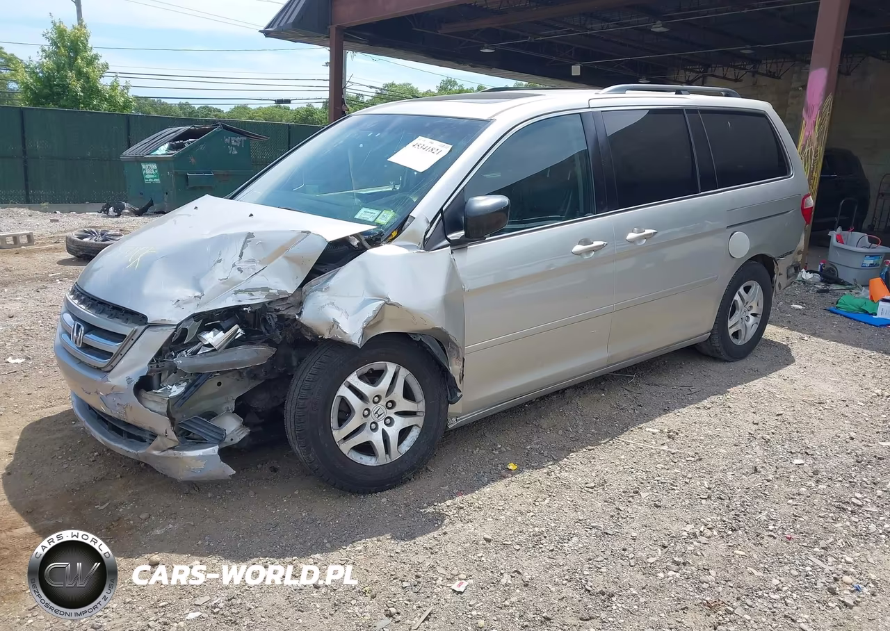 2007 Honda Odyssey Ex-L VIN:5FNRL38787B064641 - 2